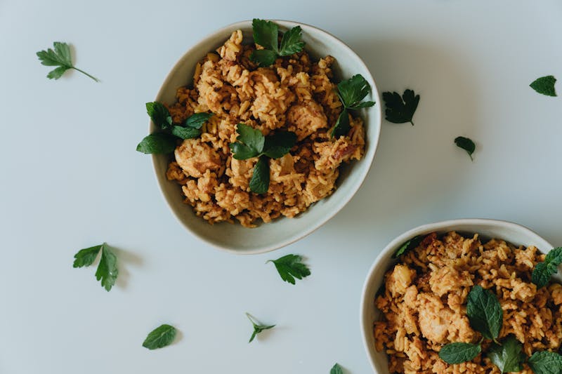 Signature Burrito Bowl with fresh ingredients and vibrant toppings